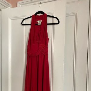 Red Evan Picone dress-Petite